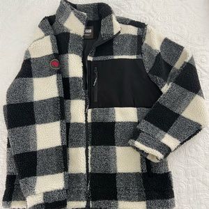 Mountain Khakis Sherpa Plaid Jacket— Medium